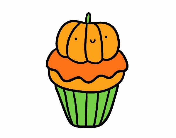 cupcake de calabasa