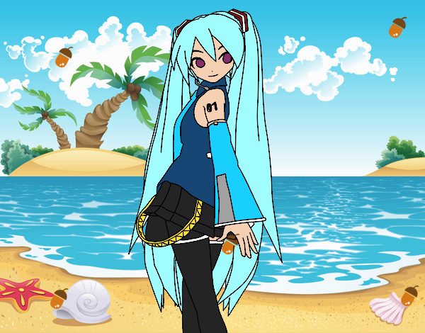 Hatsune Miku vocaloid