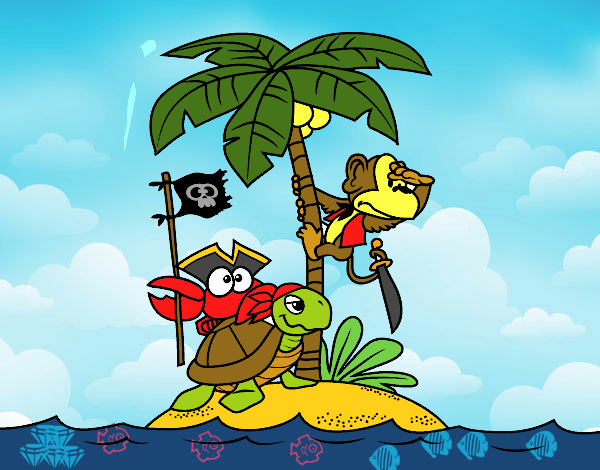 Isla pirata