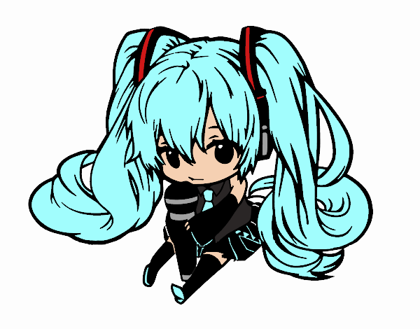 Miku Chibi vocaloid