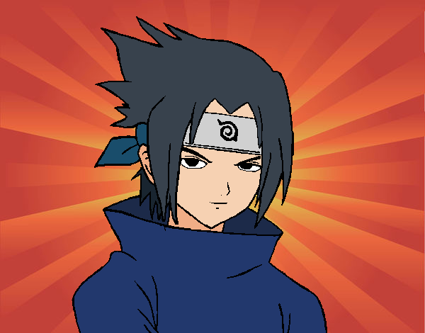 Sasuke enfadado