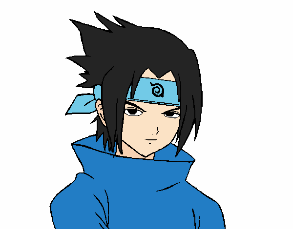 Sasuke enfadado