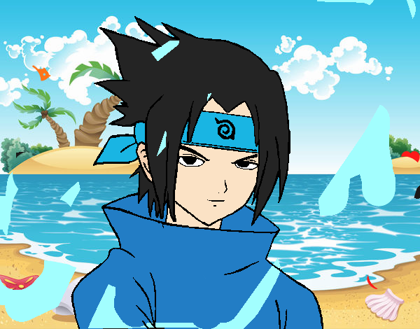 Sasuke enfadado