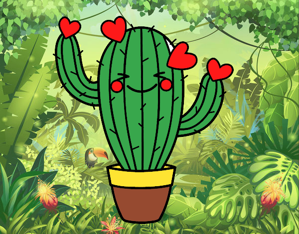 Cactus corazón