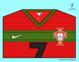 Camiseta del mundial de fútbol 2014 de Portugal