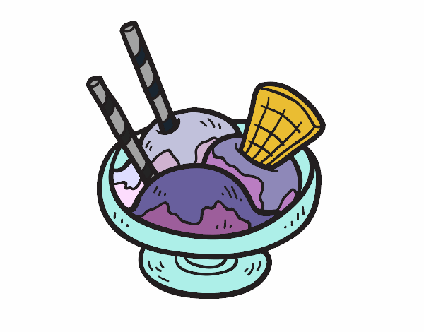 Copa de helado