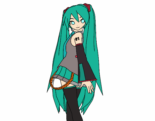 Hatsune Miku vocaloid