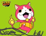 Jibanyan saltando