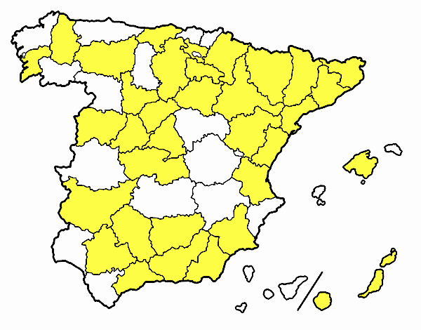 Las provincias de España