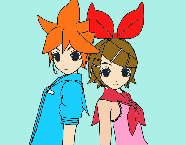 Len y Rin Kagamine Vocaloid