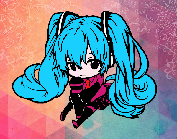 Miku Chibi vocaloid