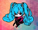 Miku Chibi vocaloid