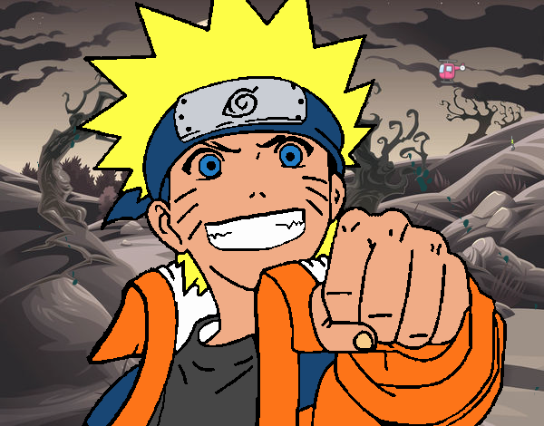 Naruto alegre