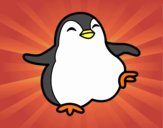 Pingüino bailando