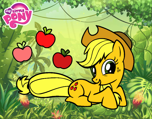 Applejack y sus manzanas