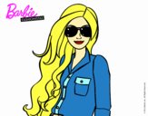 Barbie con gafas de sol