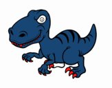 Dinosaurio velociraptor