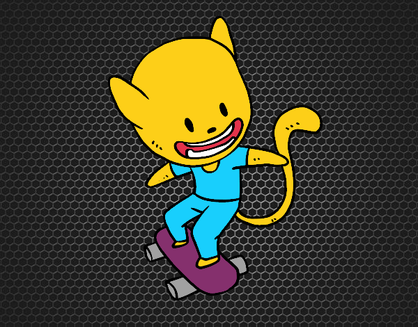 Gato skater