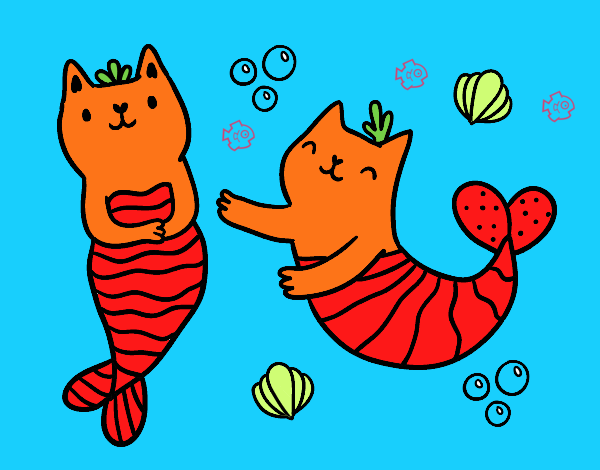 Gatos sirena