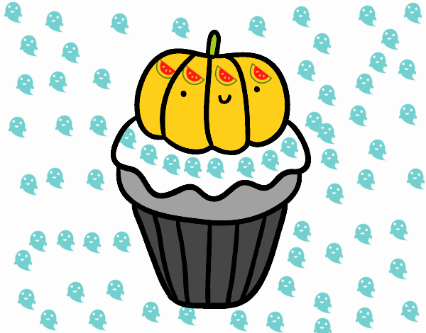 Halloween cupcake