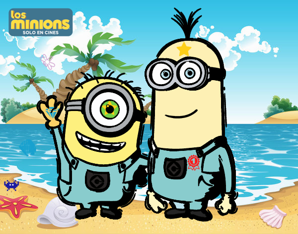 Minions - Carl y Kevin