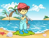 Niño pescador