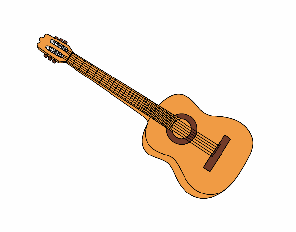 Una guitarra española