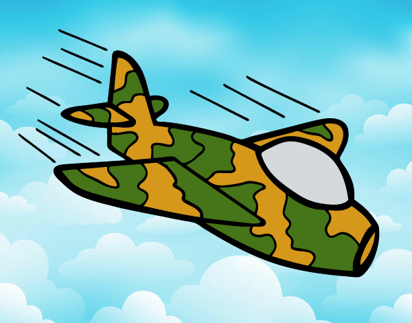 Avión de camuflaje