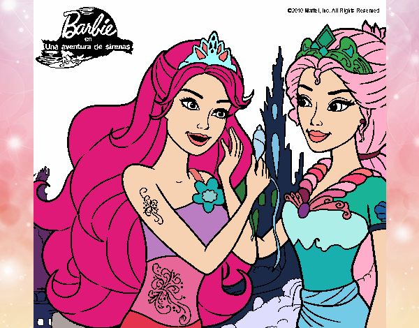 Barbie y la reina Sirena