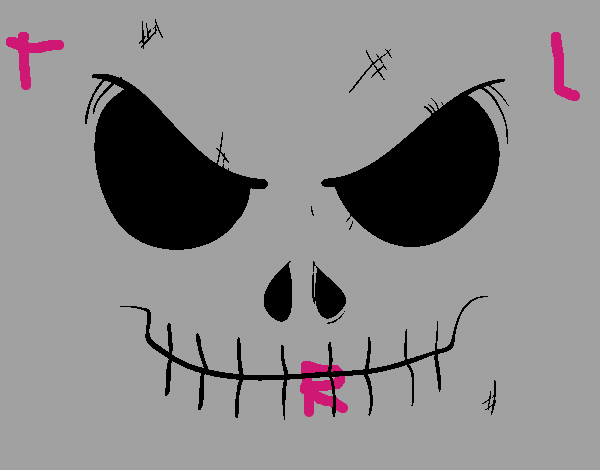 Cara de calavera