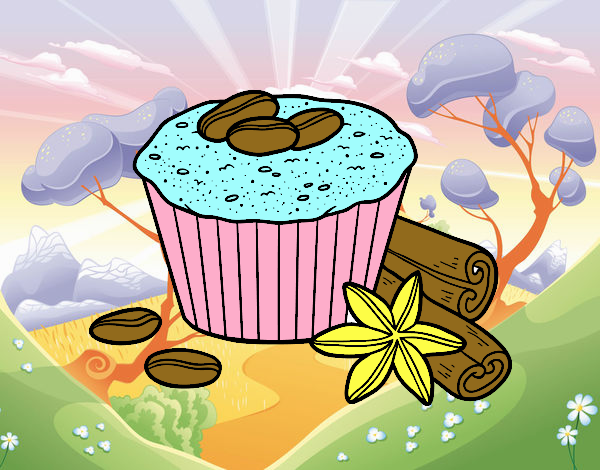 Cupcake de café