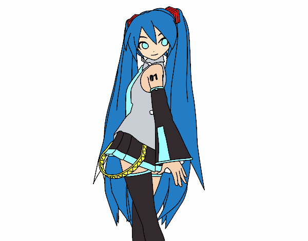 Hatsune Miku vocaloid