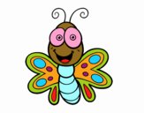 Mariposa sonriente