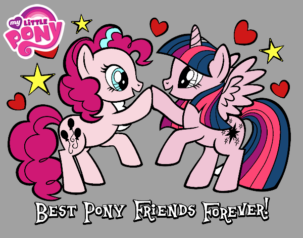 Mejores Pony Amigas para siempre