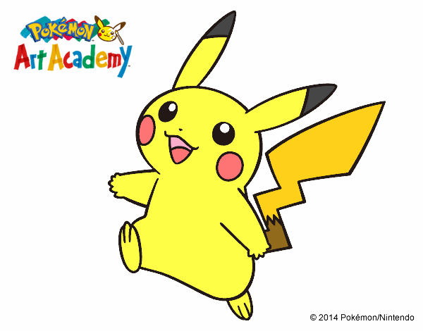 Pikachu en Pokémon Art Academy