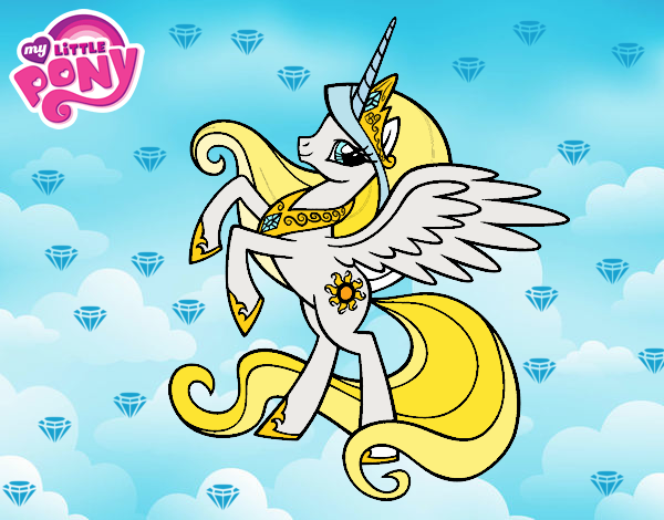 la reina pony de los cielos