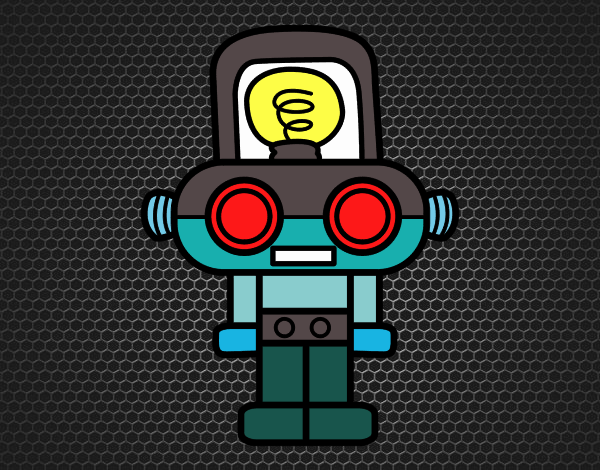 Robot con luz