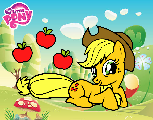 Applejack y sus manzanas