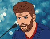 Gerard Piqué en rueda de prensa