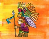 Guerrero azteca