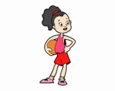 Jugadora de baloncesto