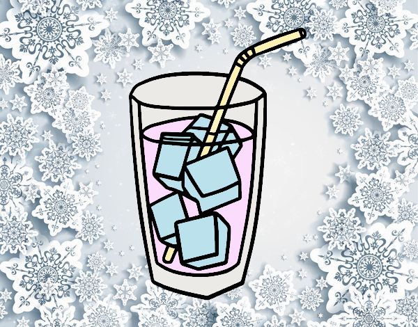 Un vaso de refresco