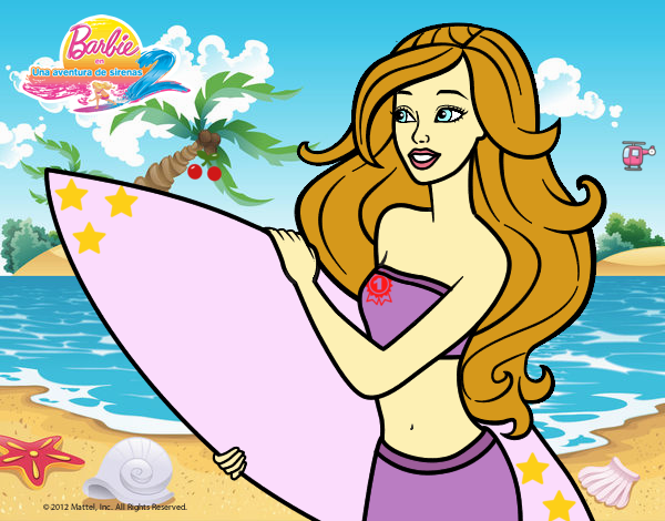 ¡¡Barbie gana el 1er Puesto en Surf!!