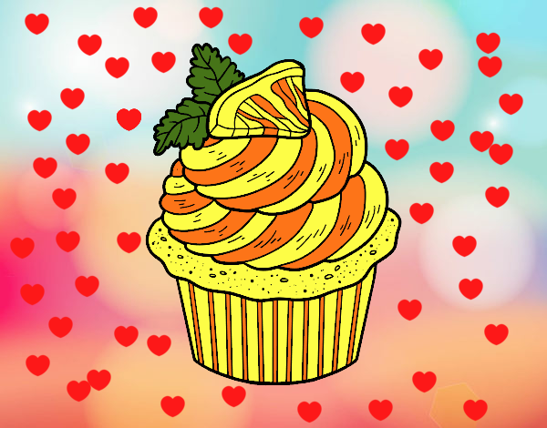 Cupcake de limón