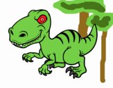 Dinosaurio velociraptor