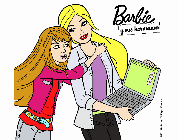 El nuevo portátil de Barbie