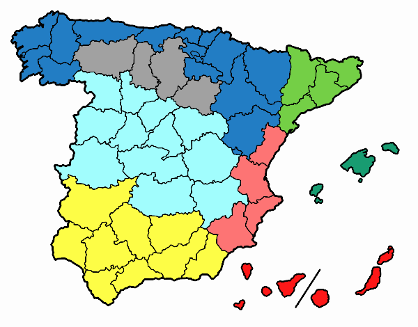 Las provincias de España