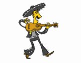 Mariachi con guitarra