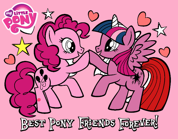 Mejores Pony Amigas para siempre