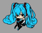 Miku Chibi vocaloid